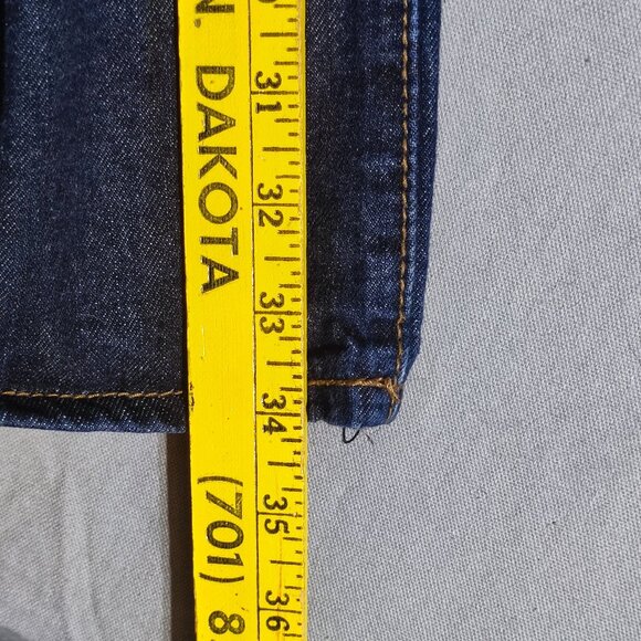 Bluenotes jeans men's size 34/34 indigo blue colour slim boot cut jeans - Picture 13 of 14